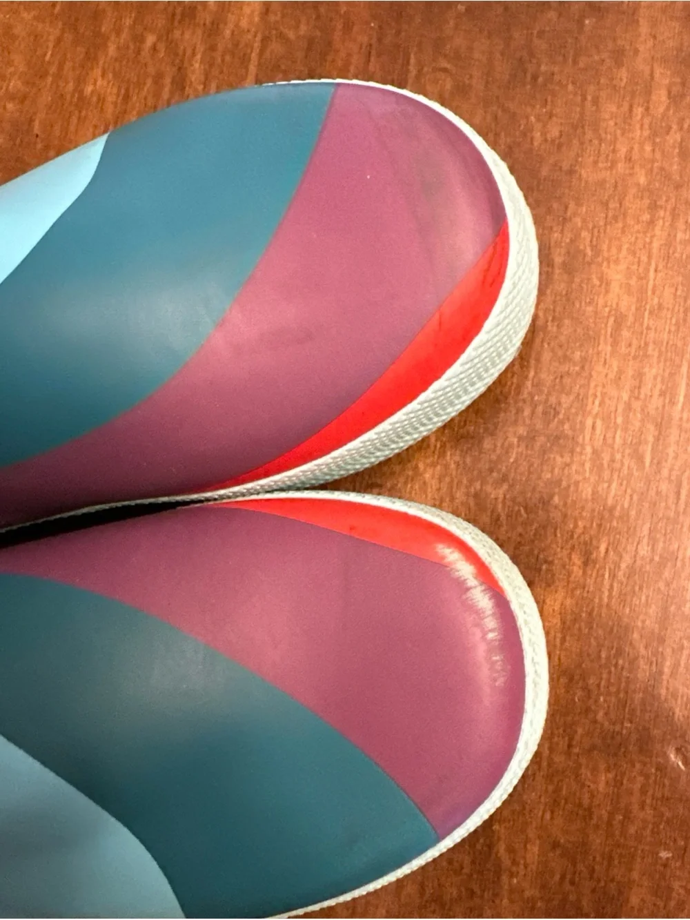 Hunter Rain Boots Kids Rainbow Size 8 / 9 (US) Colorful Rubber